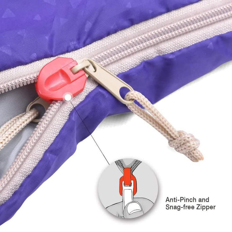 HOLLEGEND Envelope Lightweight Portable Sleeping Bag Sports & Outdoors - DailySale