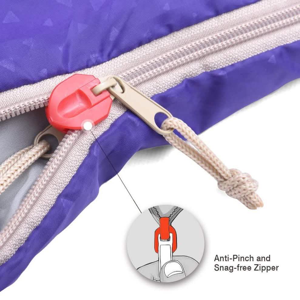 HOLLEGEND Envelope Lightweight Portable Sleeping Bag Sports & Outdoors - DailySale