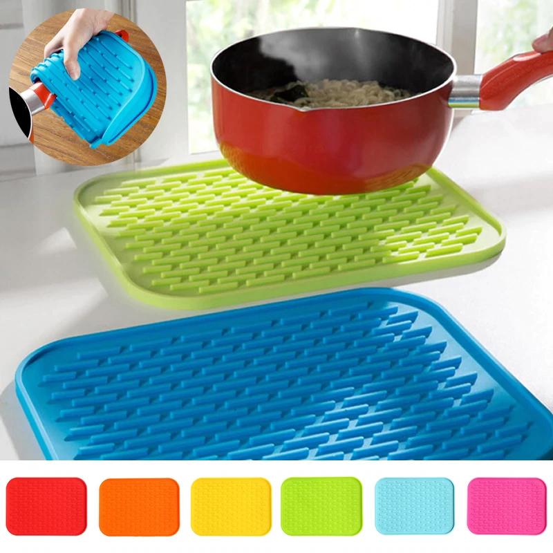 Home Anti-Hot Silicone Mat | Yellow