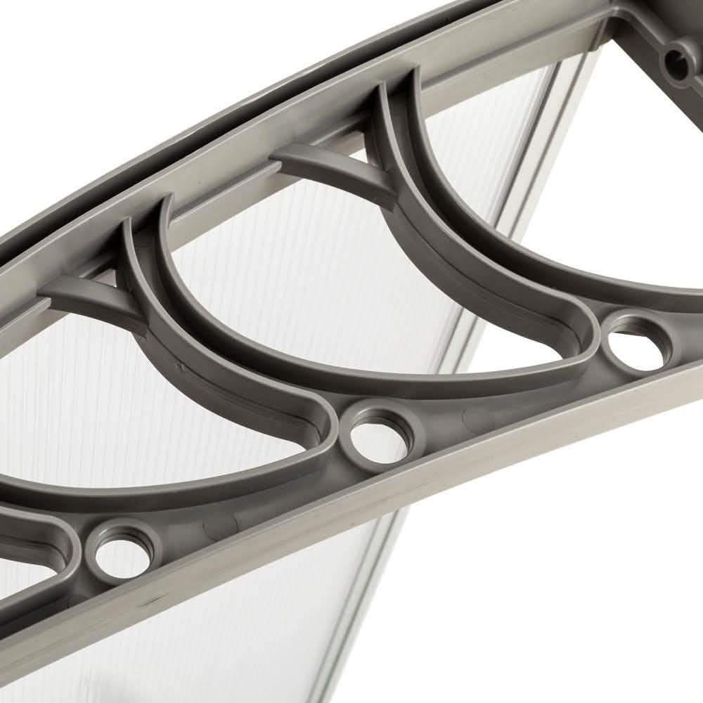 Hommoo 40"x 40" Polycarbonate Window Door Awning Garden & Patio - DailySale