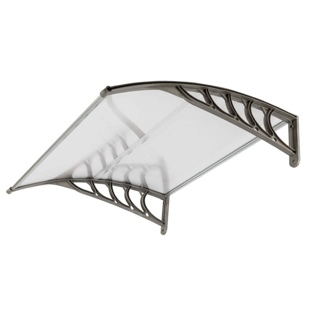 Hommoo 40"x 40" Polycarbonate Window Door Awning Garden & Patio - DailySale