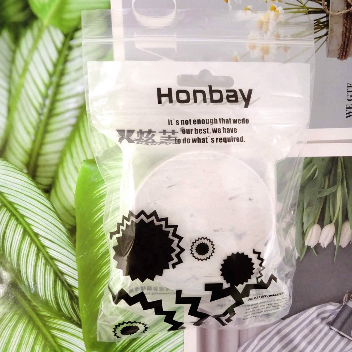 Honbay Fashion Marble Contact Lens Case with Mirror Everything Else - DailySale