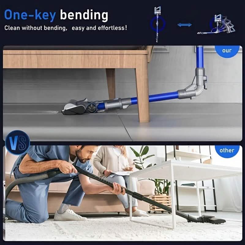 Hosome Bagless Stick Vacuum Household Appliances - DailySale