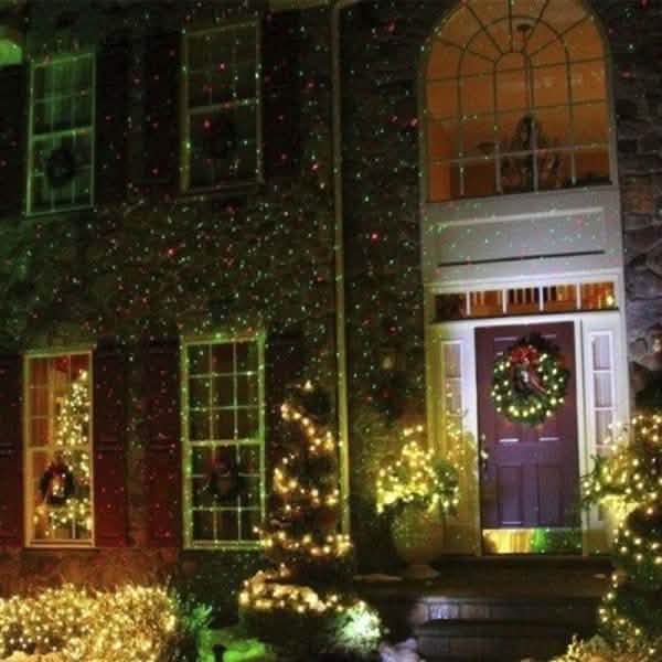 Hot Outdoor Indoor Waterproof Green & Red Laser Projector Light String & Fairy Lights - DailySale