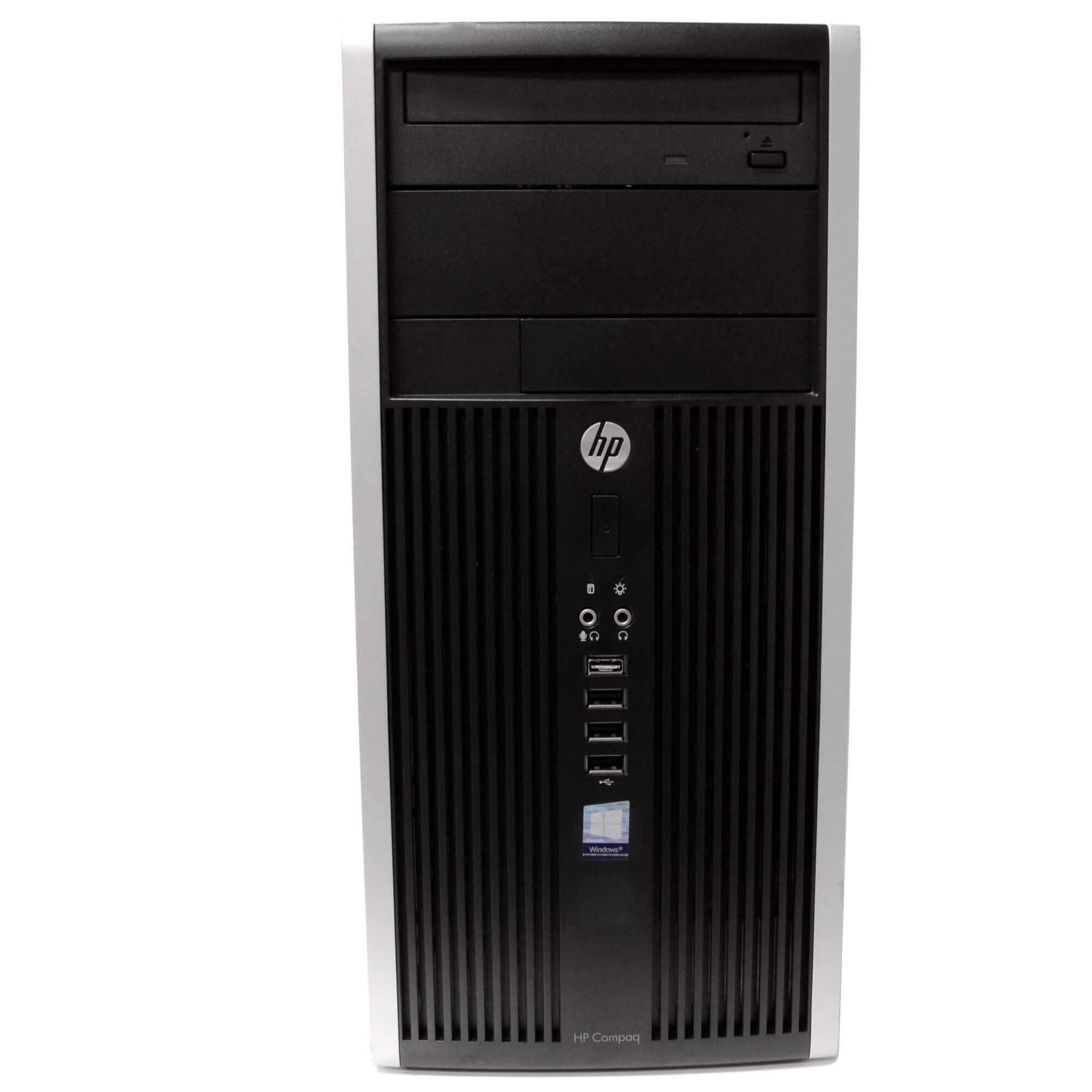 HP 6200 Intel Core i5 8GB RAM 500GB HDD Windows 10 Home WiFi Tower PC Desktops - DailySale