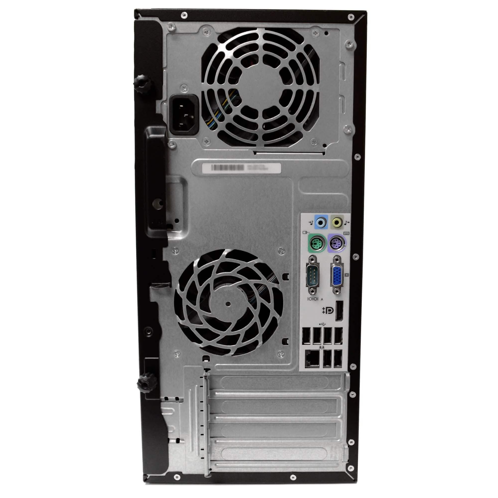 HP 6200 Intel Core i5 8GB RAM 500GB HDD Windows 10 Home WiFi Tower PC Desktops - DailySale