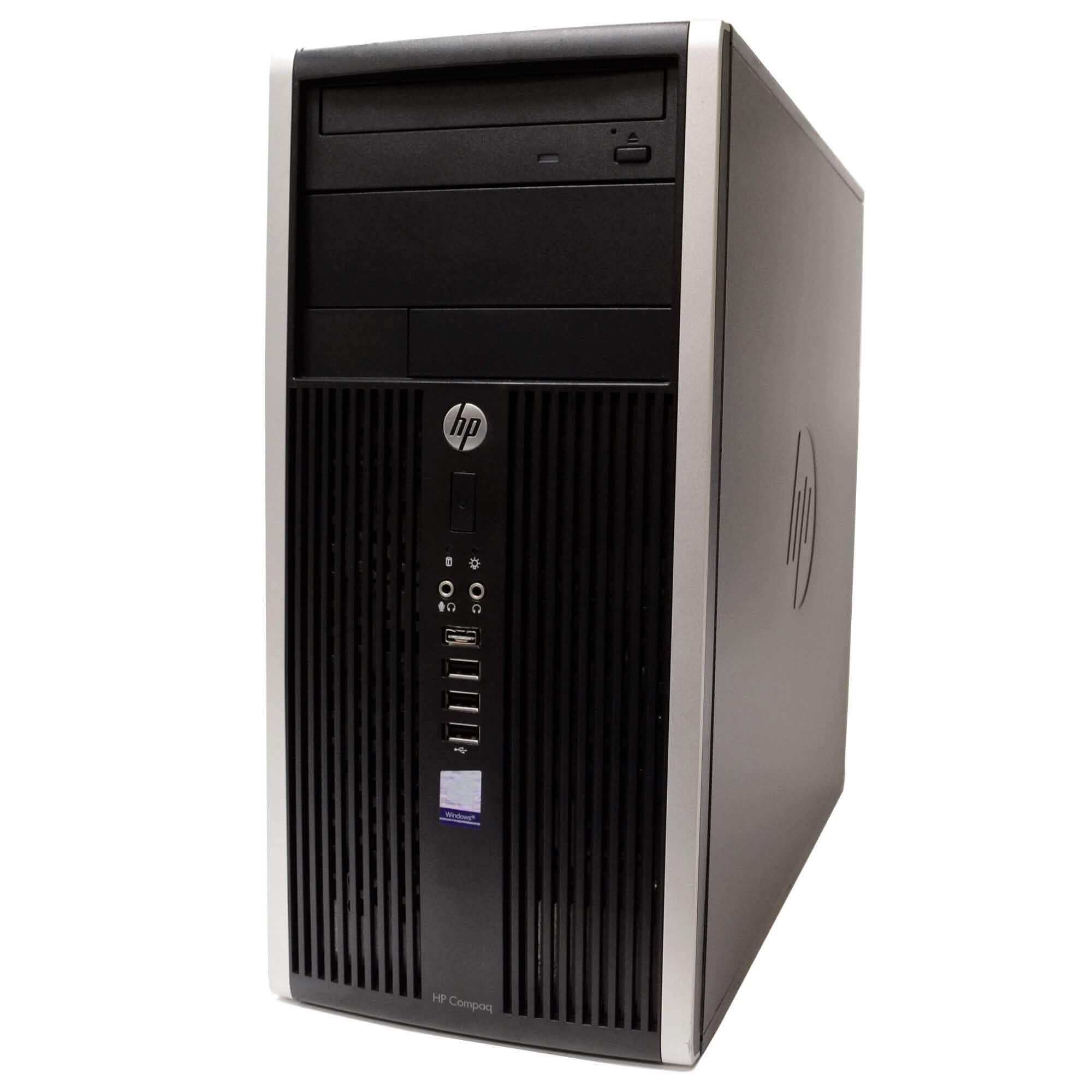 HP 6200 Intel Core i5 8GB RAM 500GB HDD Windows 10 Home WiFi Tower PC Desktops - DailySale