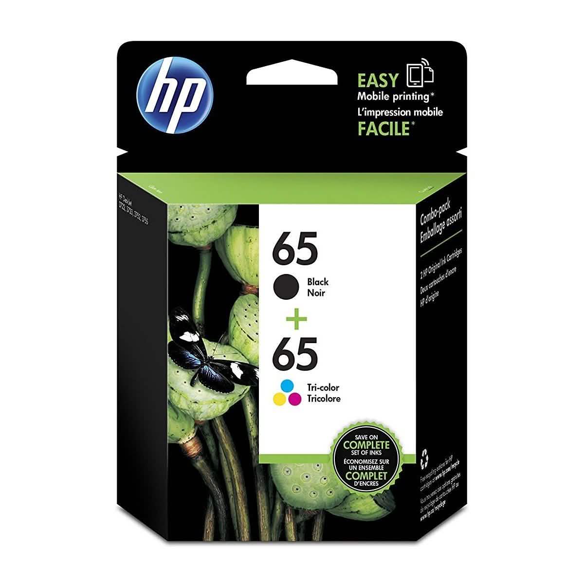 HP 65 Tri-color Original Ink Cartridge Gadgets & Accessories - DailySale