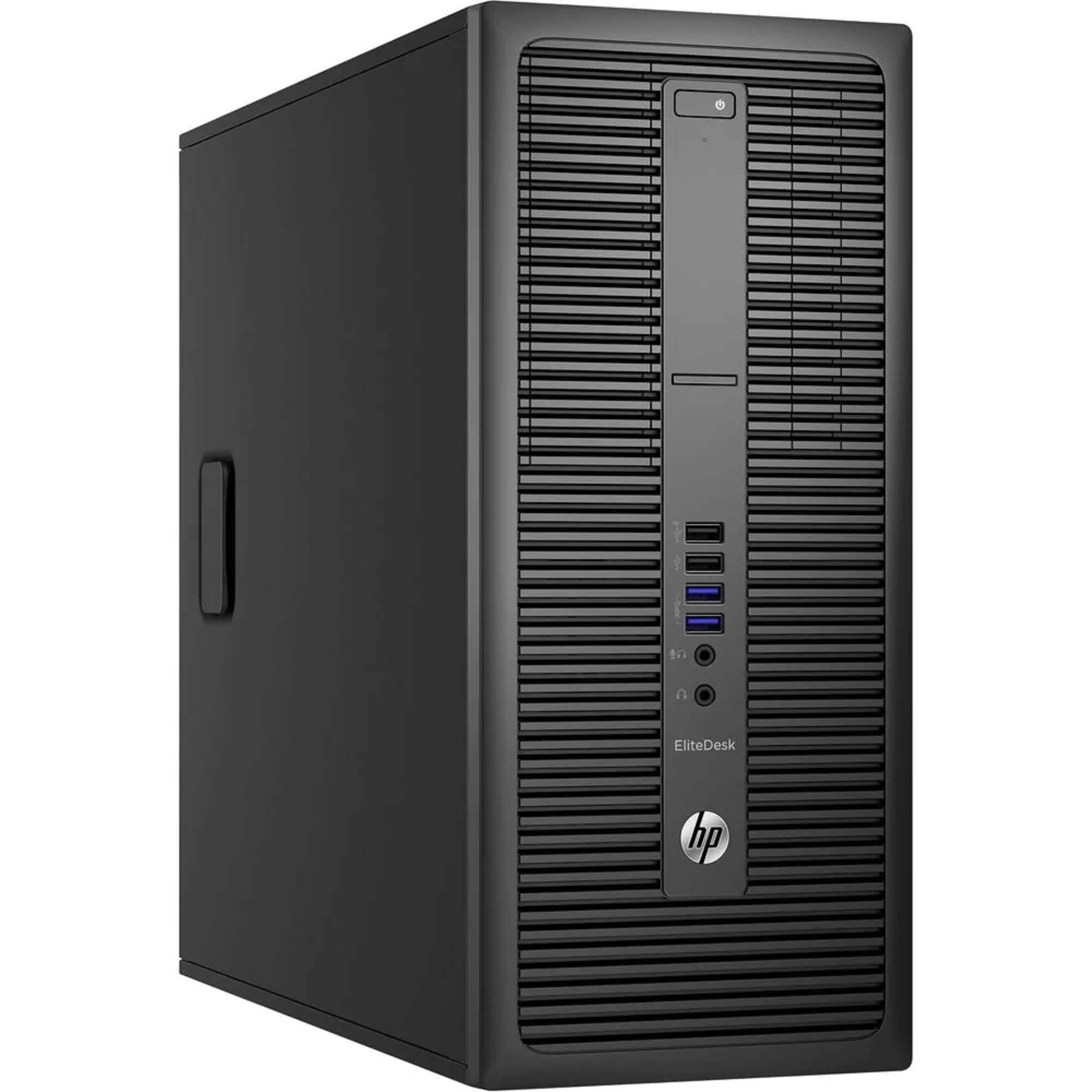 HP 800G2 Intel Core i5 16GB RAM 512GB SSD Windows 10 Pro WiFi Tower PC Desktops - DailySale