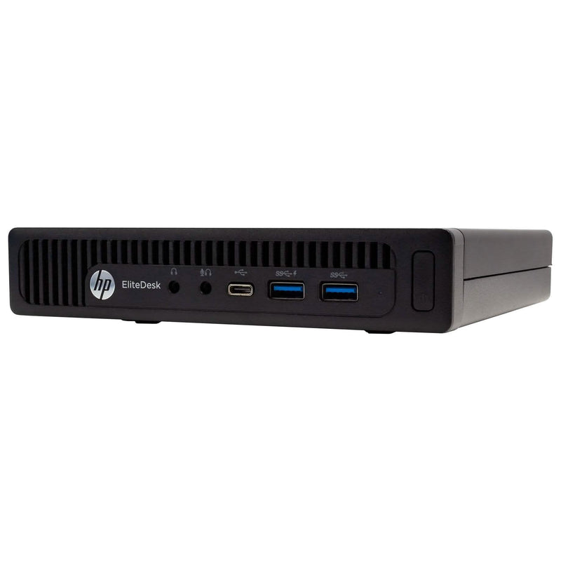 HP EliteDesk 800G1 Tiny Form Factor Computer PC 240GB SSD Windows 10 Professional Desktops - DailySale