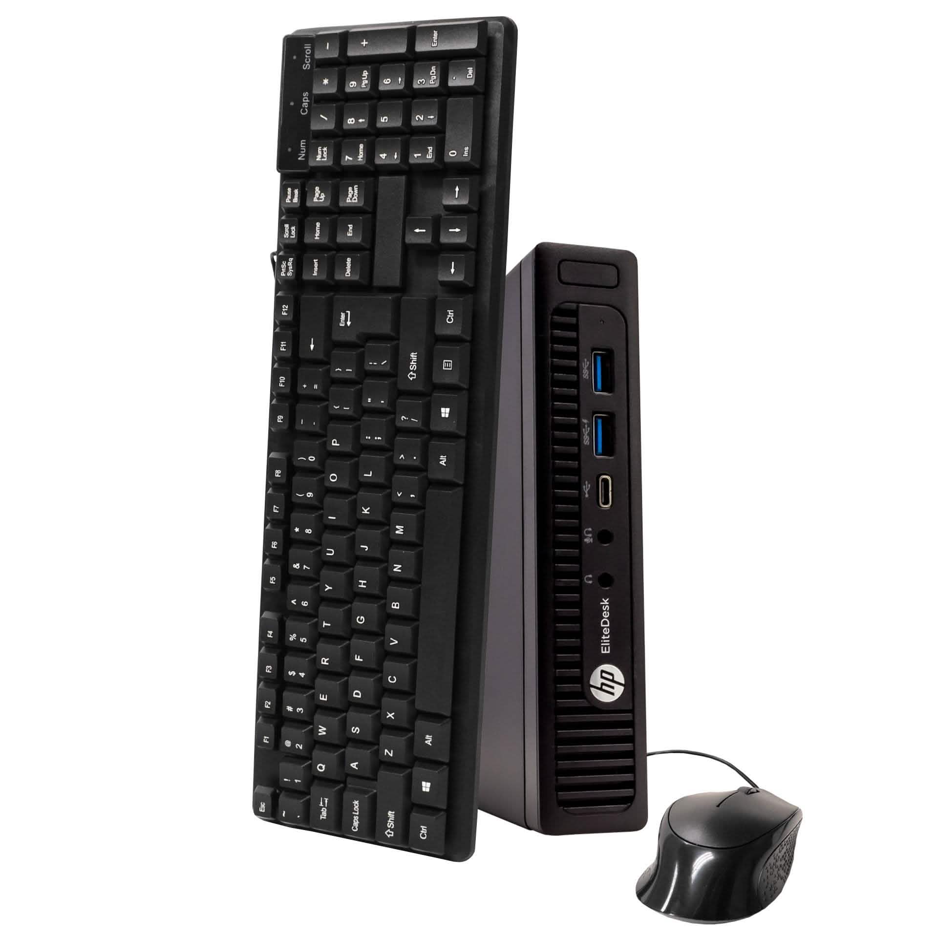 HP EliteDesk 800G14 Tiny Form Factor Computer PC - Windows 10 Professional 64 bit Desktops - DailySale