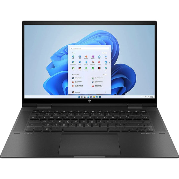 Front view of HP Envy x360 2-in-1 Touchscreen Laptop (Refurbished), available at Dailysale