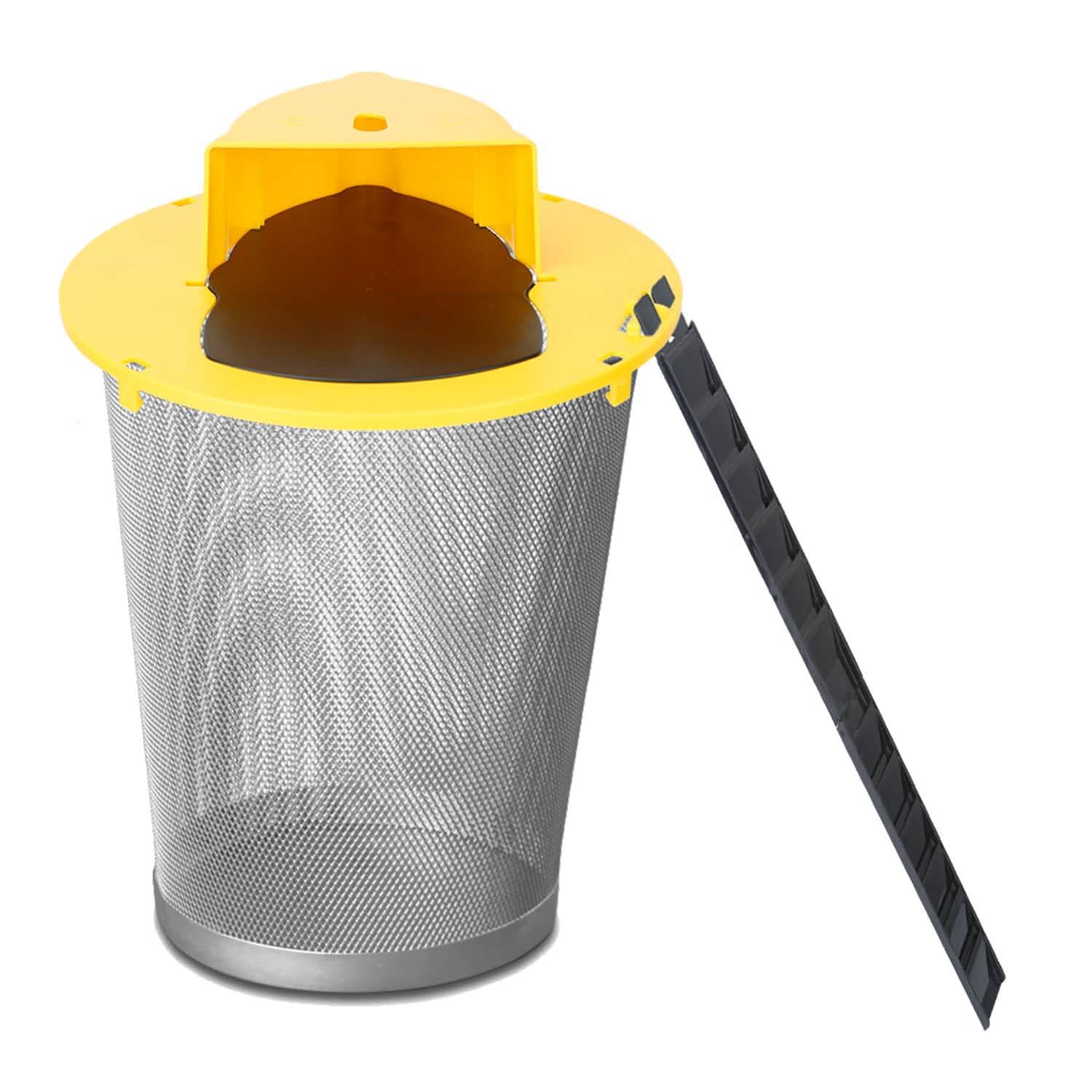 Humane Bucket Lid Mouse Trap with Ladder Auto Reset Pest Control - DailySale