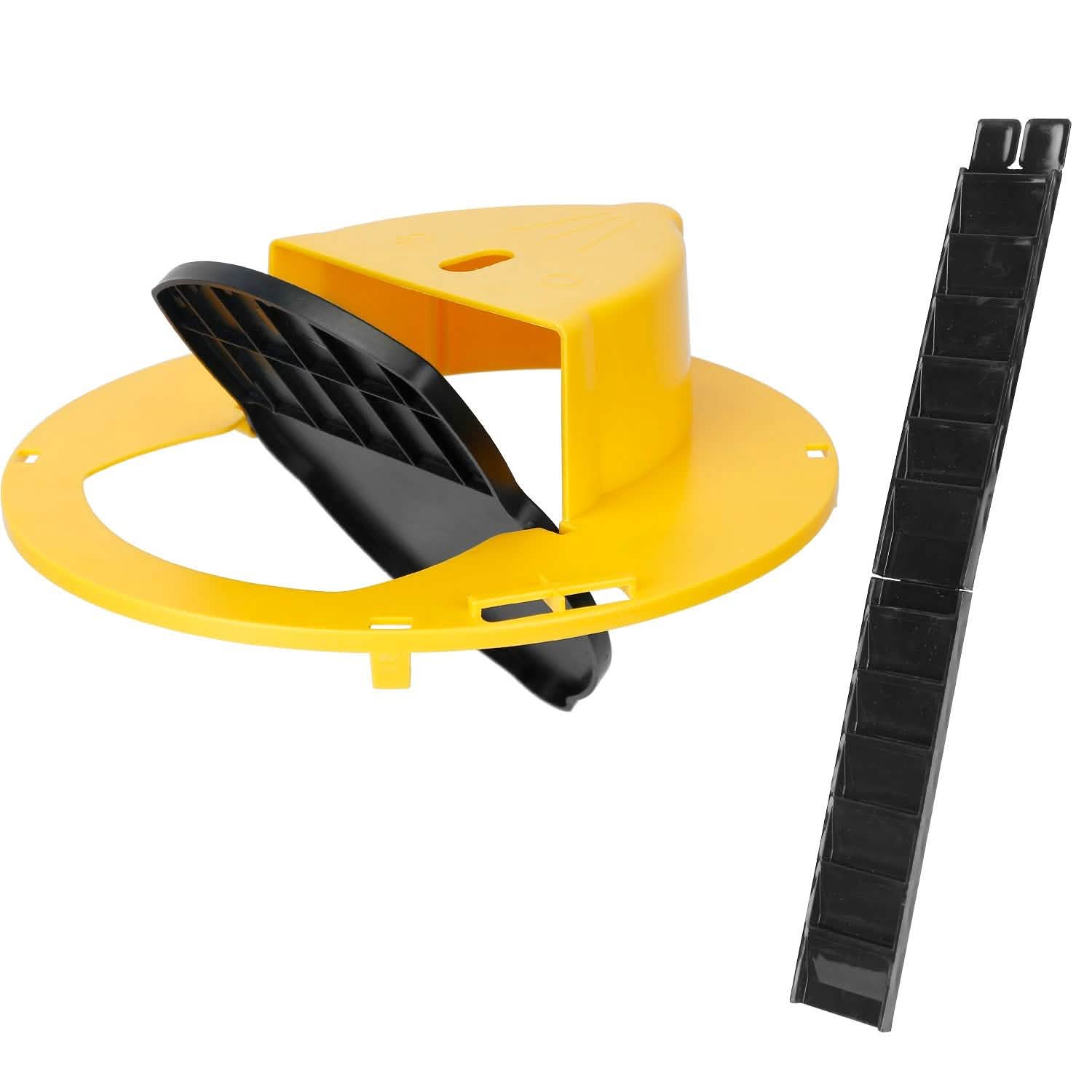 Humane Bucket Lid Mouse Trap with Ladder Auto Reset Pest Control - DailySale