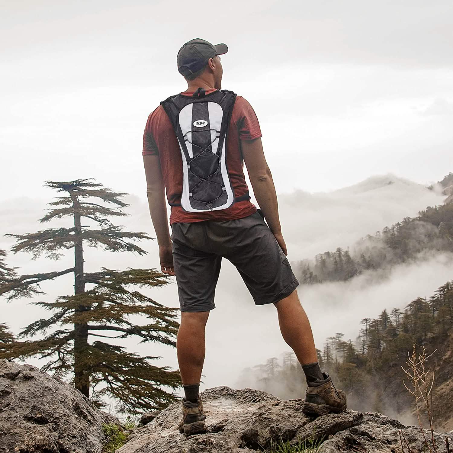 Hydration Backpack - Insulated Water Bladder Sports & Outdoors - DailySale