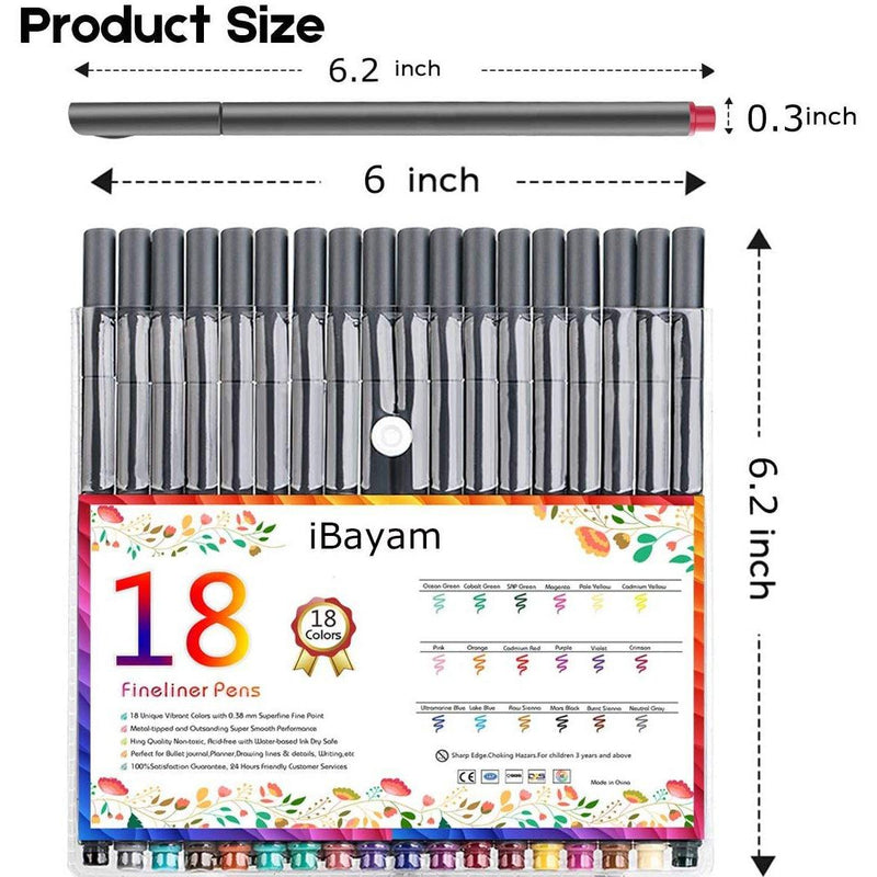 iBayam Colored Pens Fine Point Markers Everything Else - DailySale