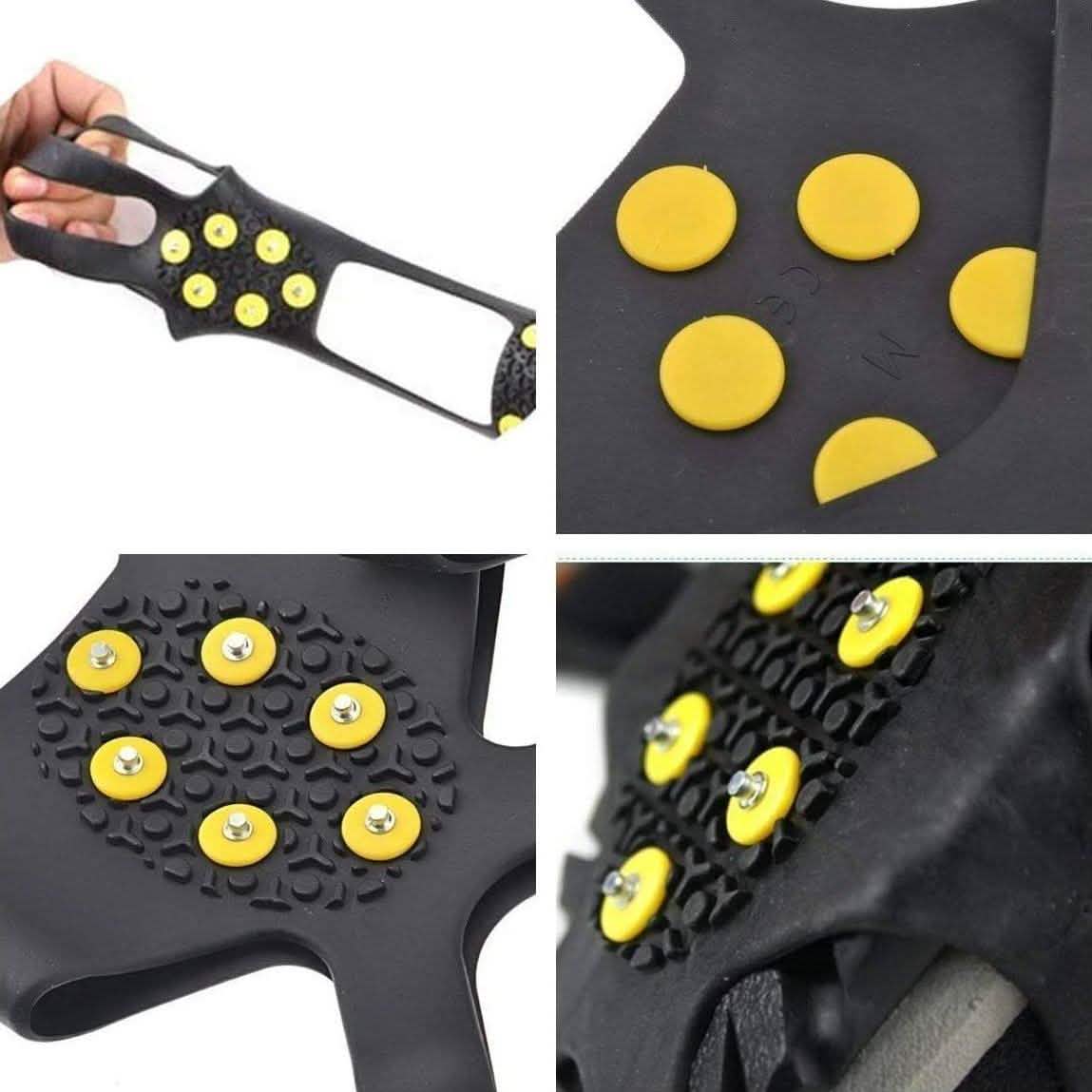 Ice Snow Cleats Anti-Slip Shoe Covers Sports & Outdoors - DailySale