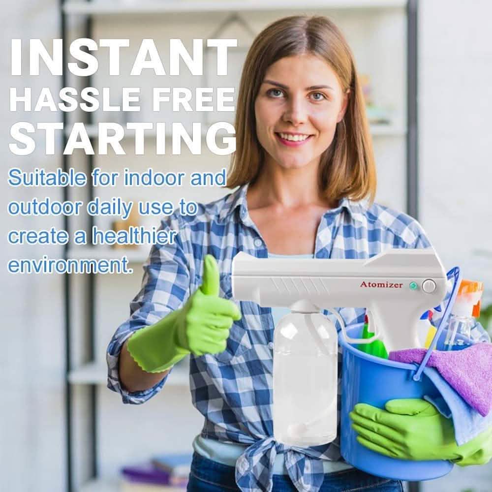 IFLOVE Disinfectant Electrostatic Sprayer Handheld Nano Atomizer Face Masks & PPE - DailySale