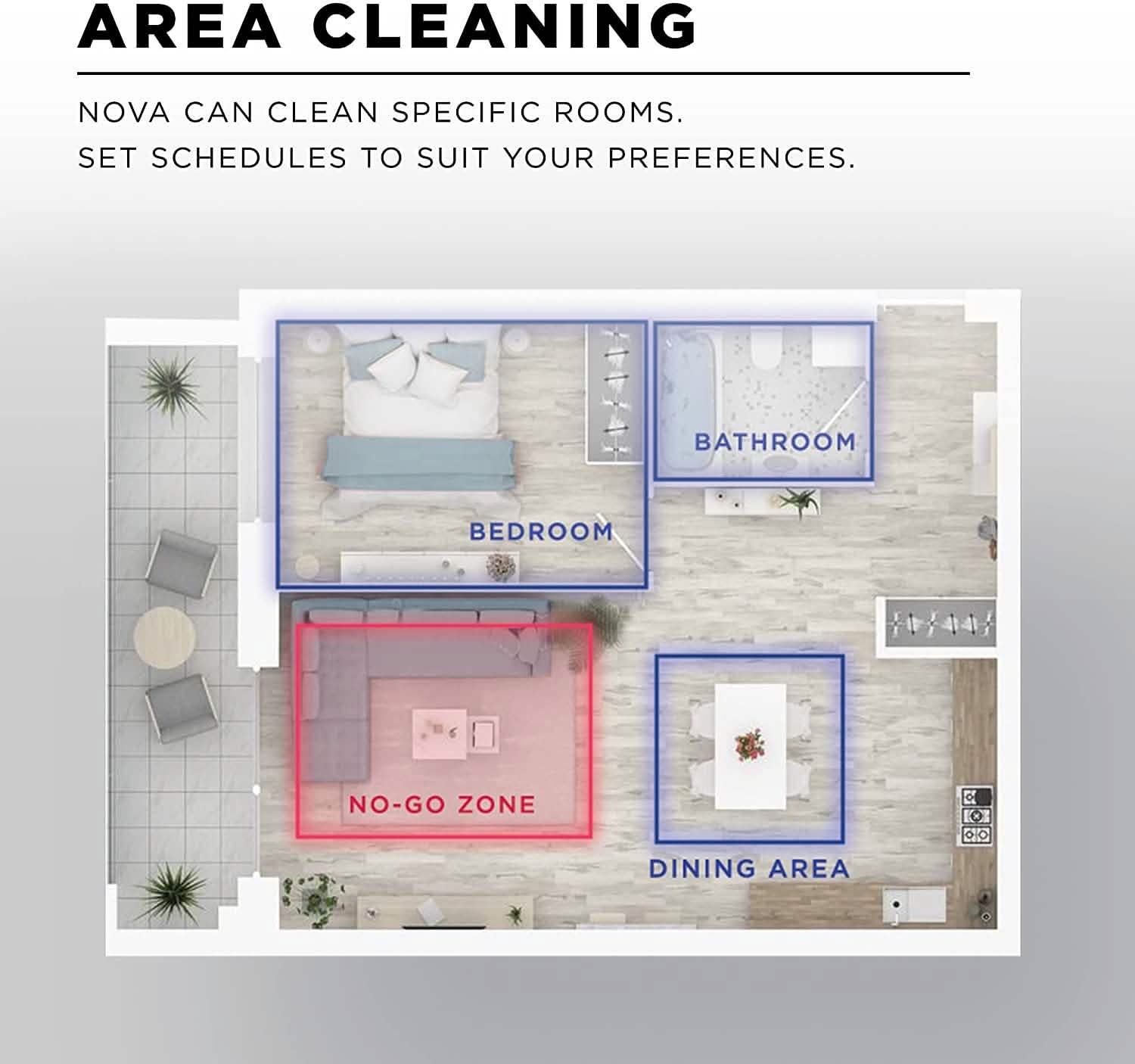 iHome AutoVac Nova Self Empty Robot Vacuum Household Appliances - DailySale