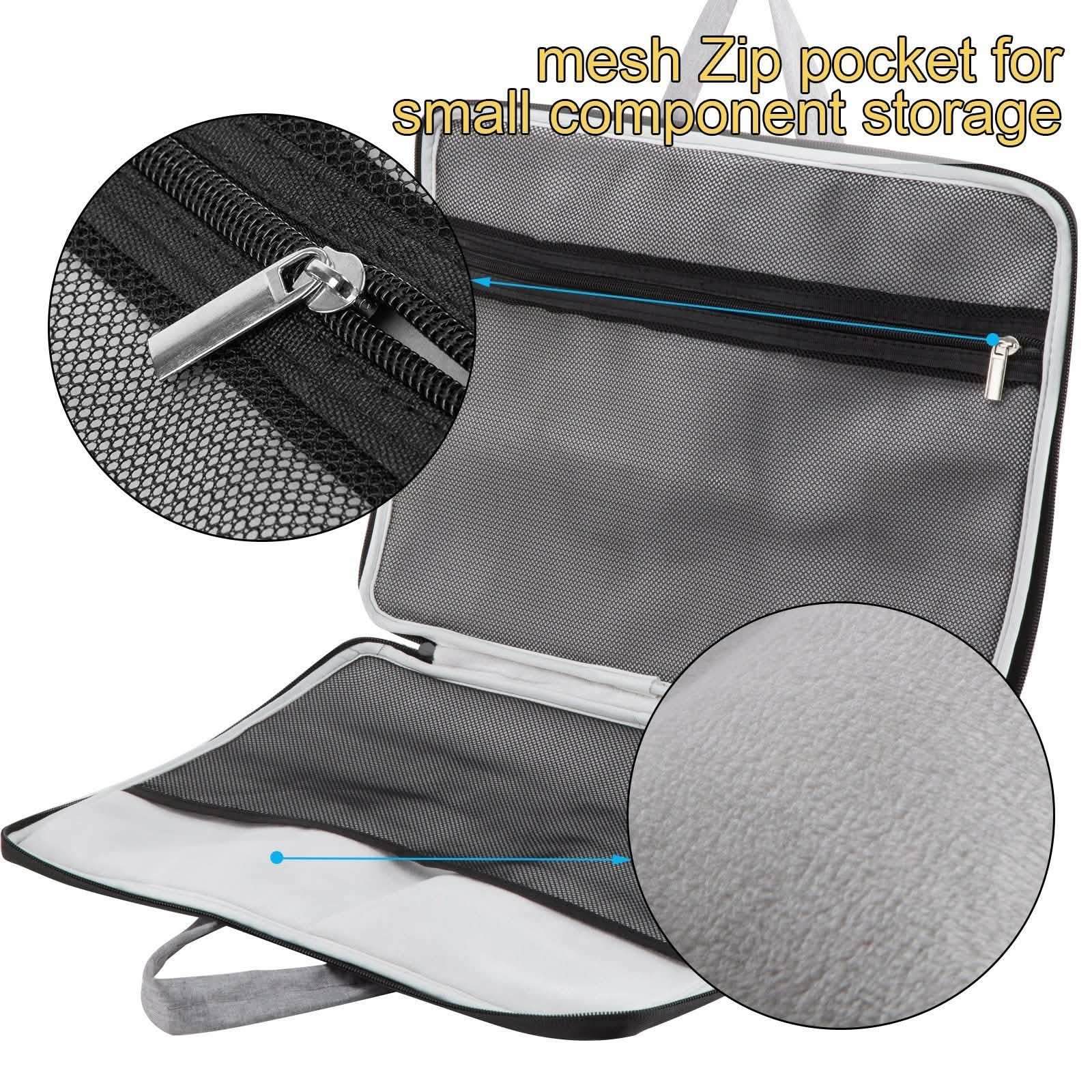 IMAGE 14 " Laptop Sleeve Travel Storage Case Pouch Cover with Pockets Bags & Travel - DailySale