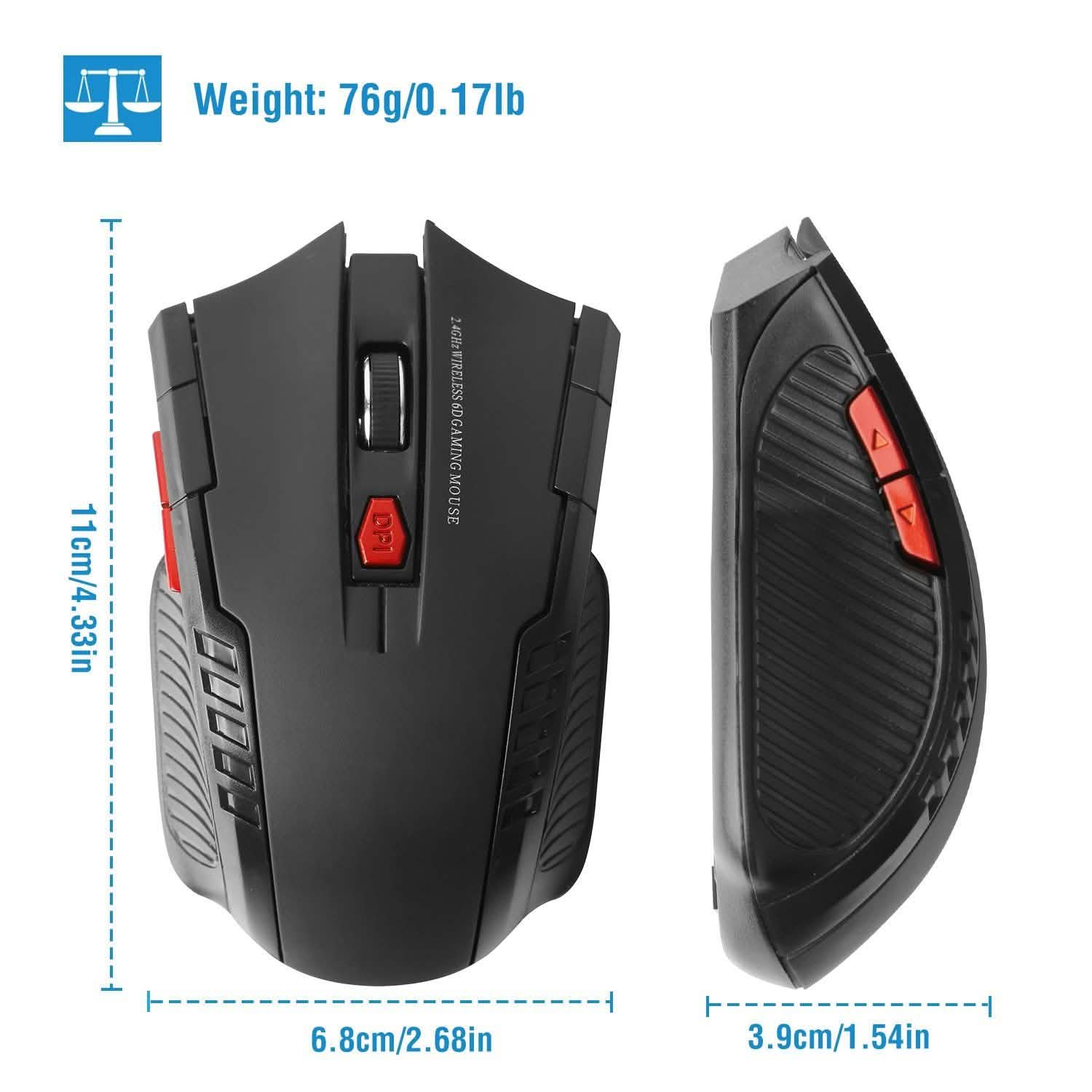 iMountek 2.4G Wireless Gaming Mouse Computer Accessories - DailySale
