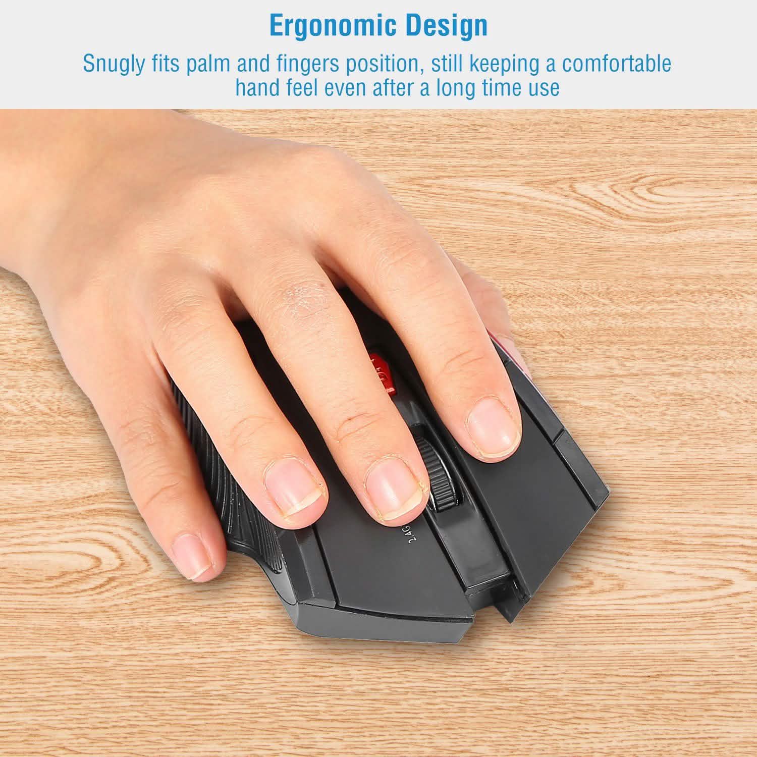 iMountek 2.4G Wireless Gaming Mouse Computer Accessories - DailySale