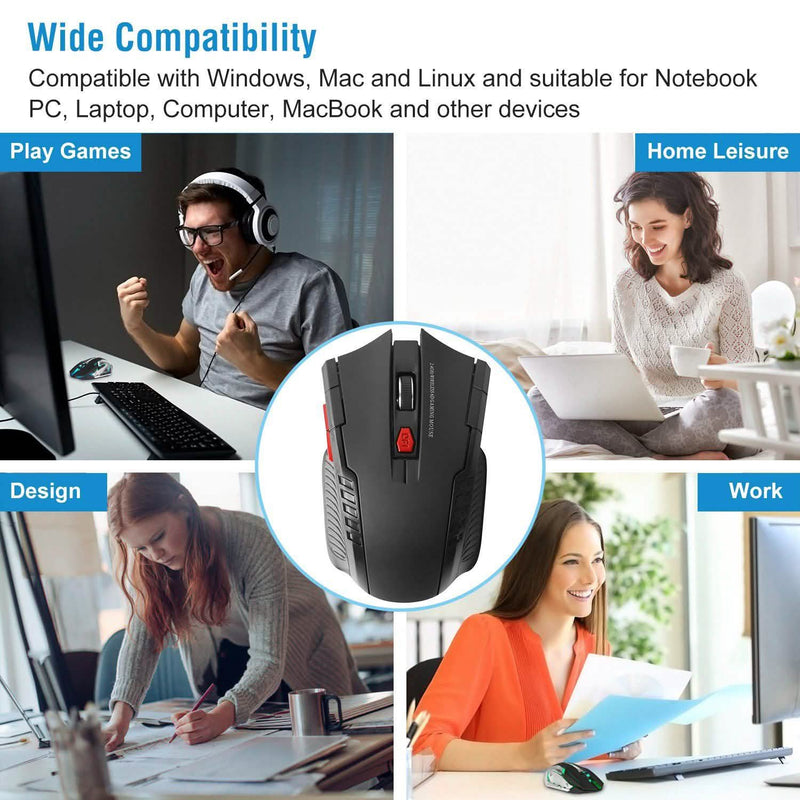 iMountek 2.4G Wireless Gaming Mouse Computer Accessories - DailySale
