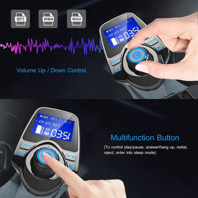 iMounTek Car Wireless FM Transmitter Automotive - DailySale