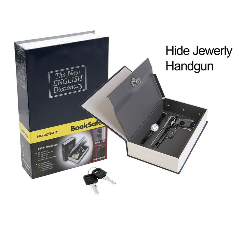 iMountek Dictionary Safe Secret Diversion Book Metal Box Closet & Storage - DailySale