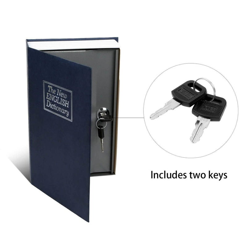 iMountek Dictionary Safe Secret Diversion Book Metal Box Closet & Storage - DailySale