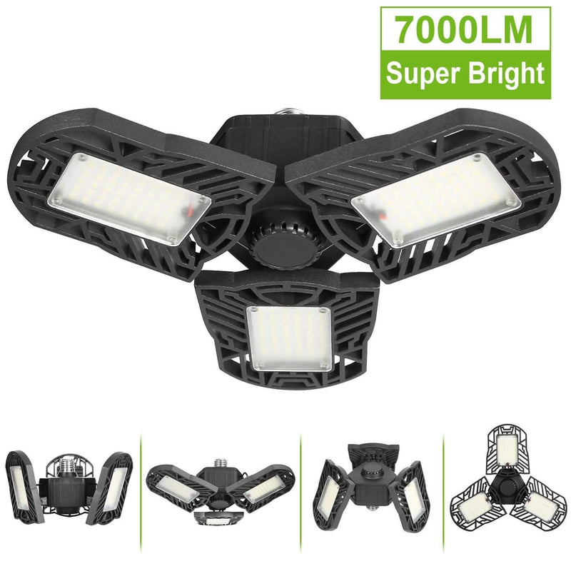 iMounTEK E26 /E27 80W 7000LM 6500K LED Garage Ceiling Light Lighting & Decor - DailySale