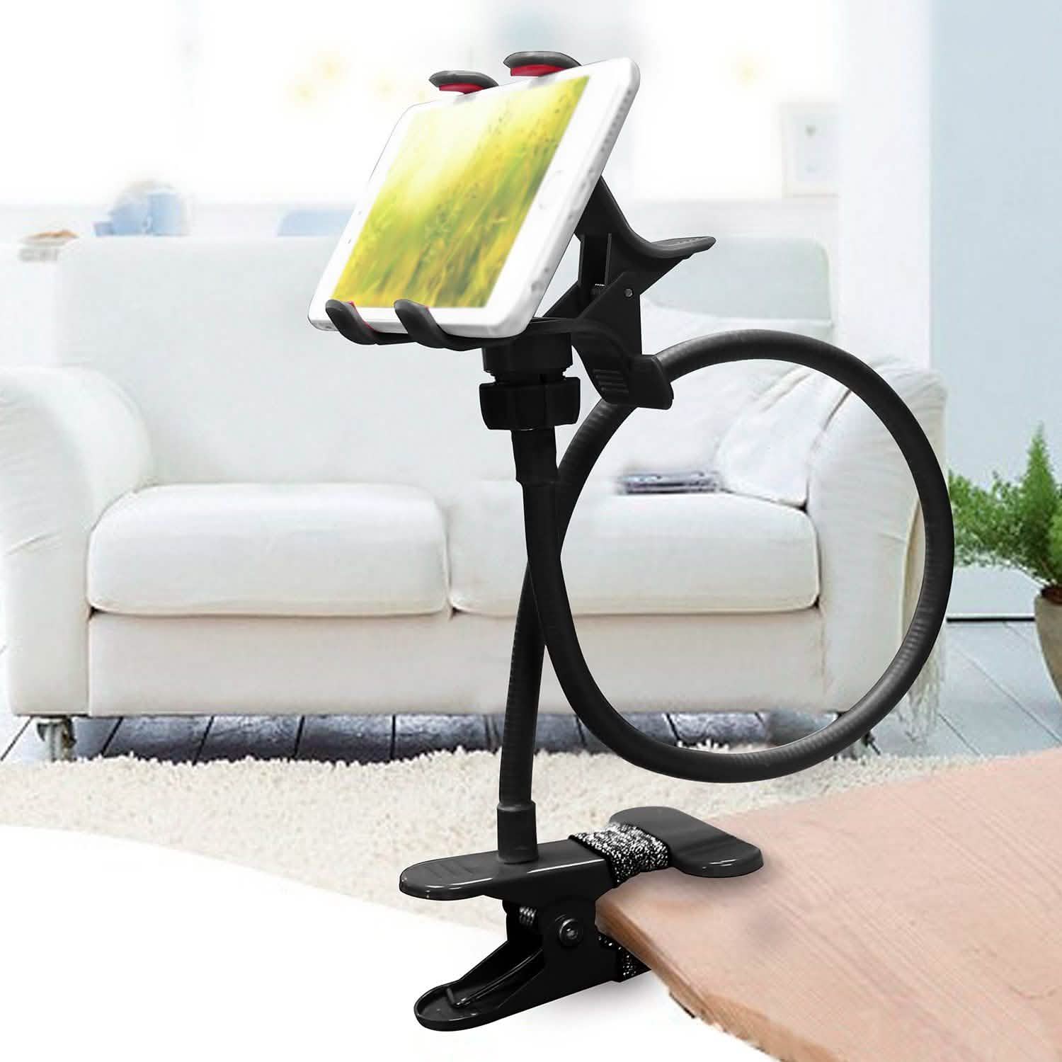 iMountek Lazy Bracket 360 Degree Rotation Gooseneck Clip Mobile Accessories - DailySale