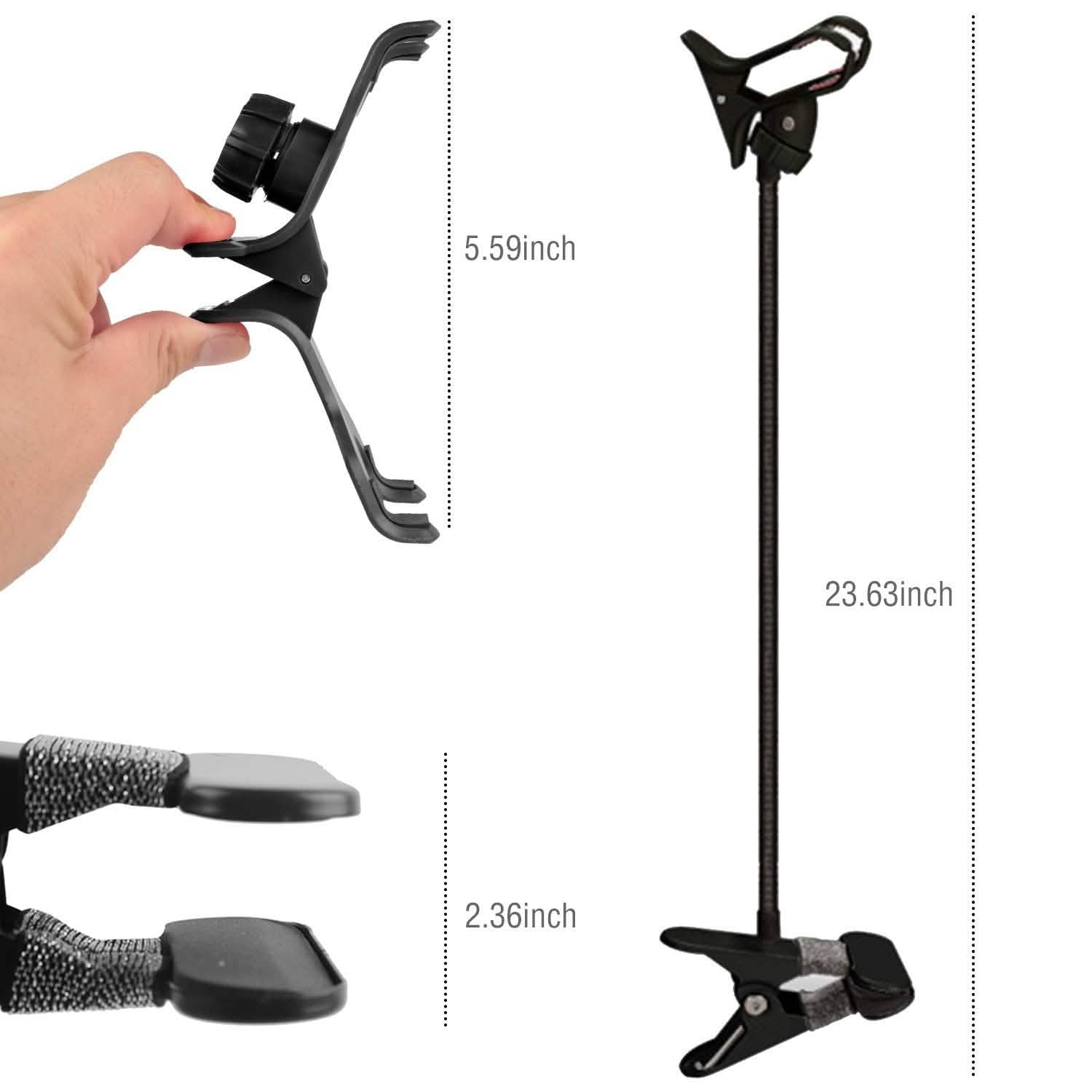 iMountek Lazy Bracket 360 Degree Rotation Gooseneck Clip Mobile Accessories - DailySale