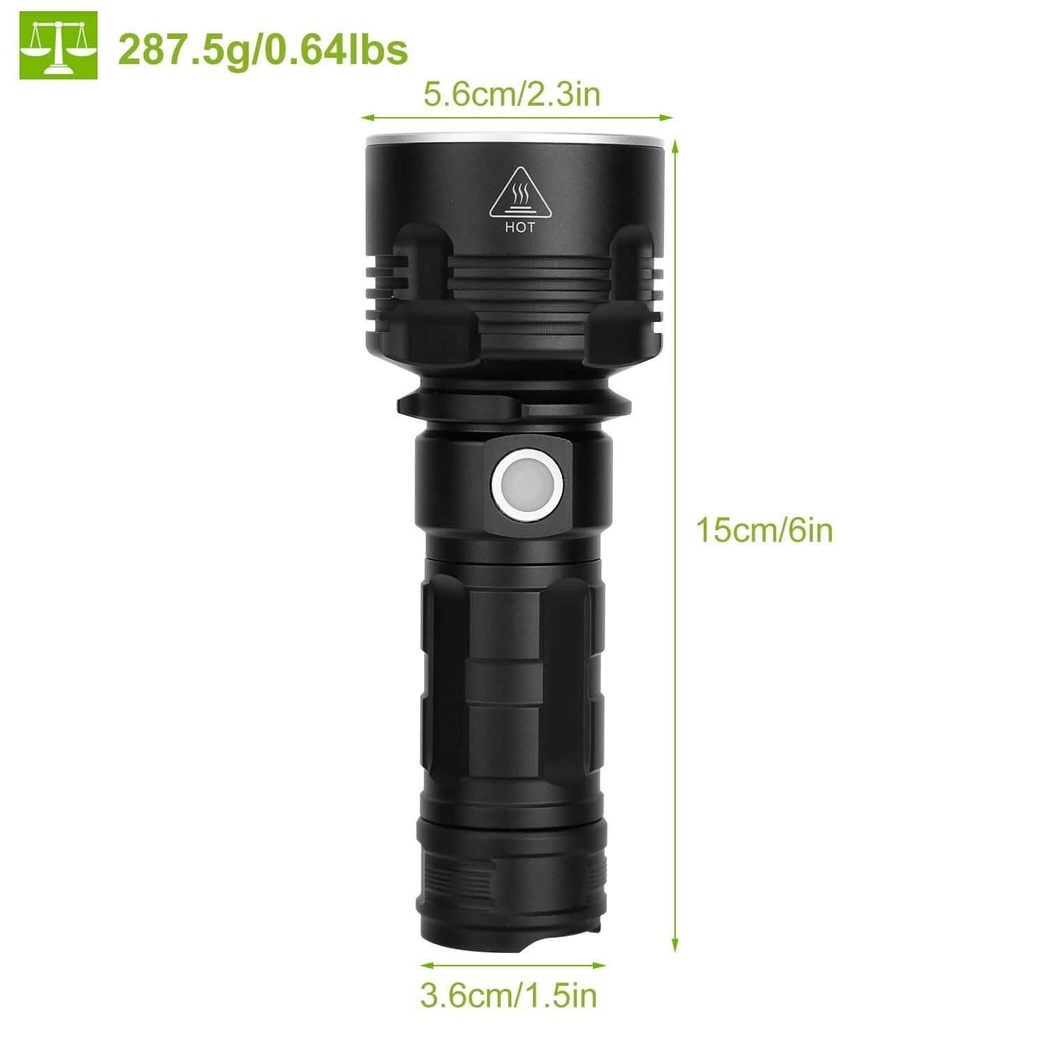 iMounTEK LED Flashlight with 3 Lighting Modes Sports & Outdoors - DailySale