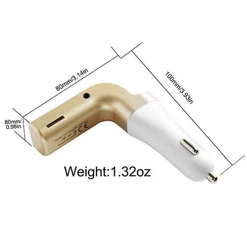 Dimensions of iMounTEK Wireless Bluetooth FM Transmitter LCD Car Kit
