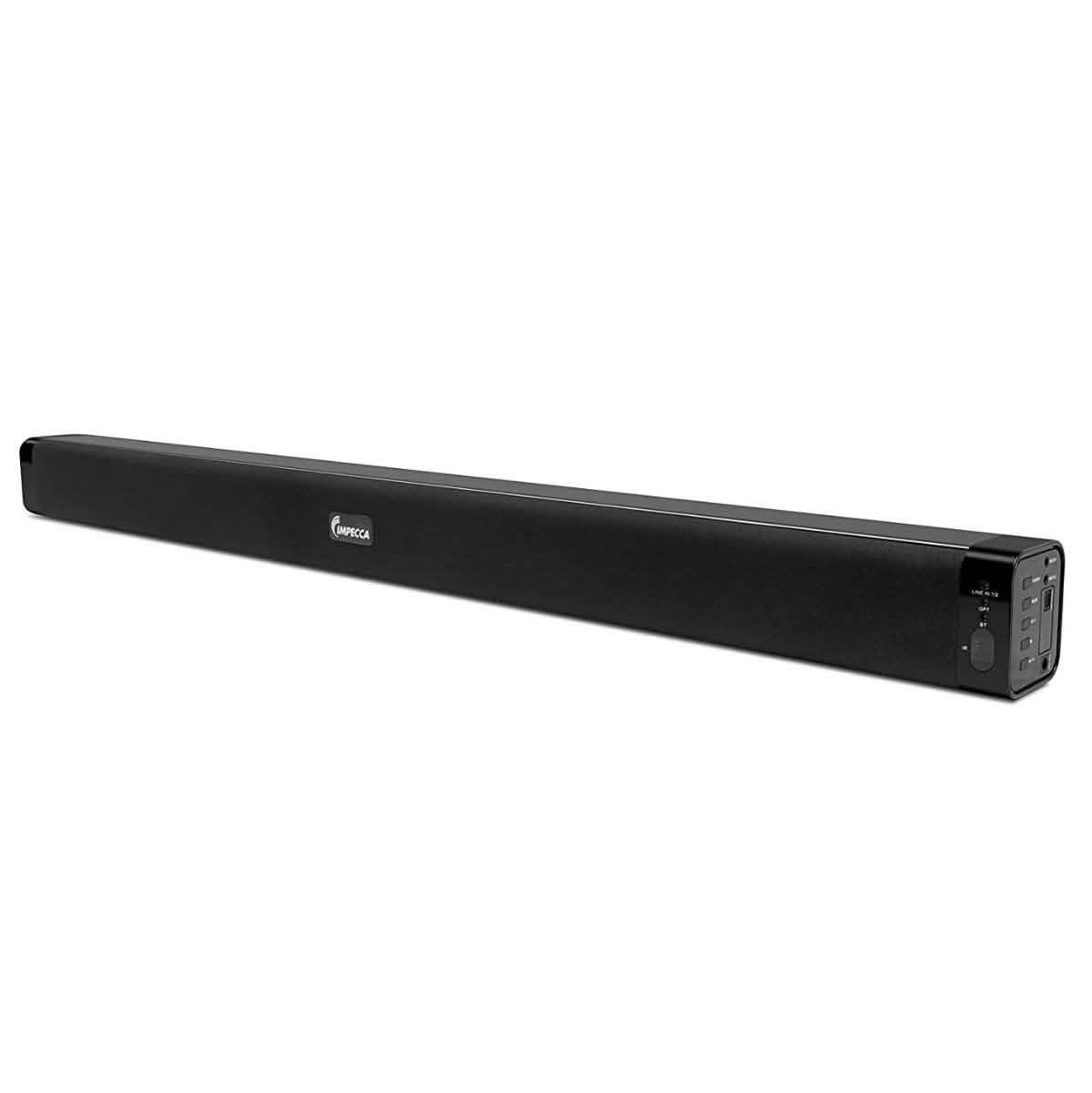 Impecca 37in Wireless 2.0-Channel Soundbar with Optical Input Headphones & Speakers - DailySale