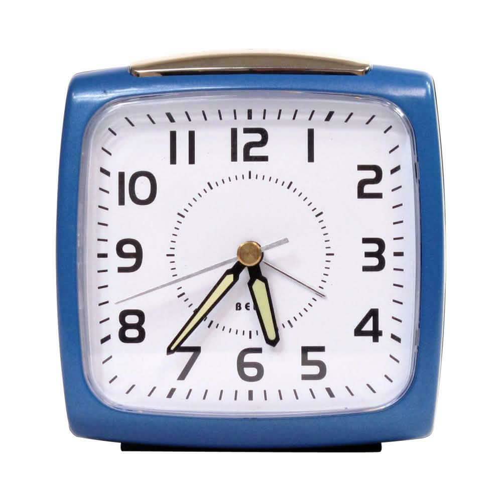 IMPECCA Bell Alarm Clock Household Appliances Blue - DailySale