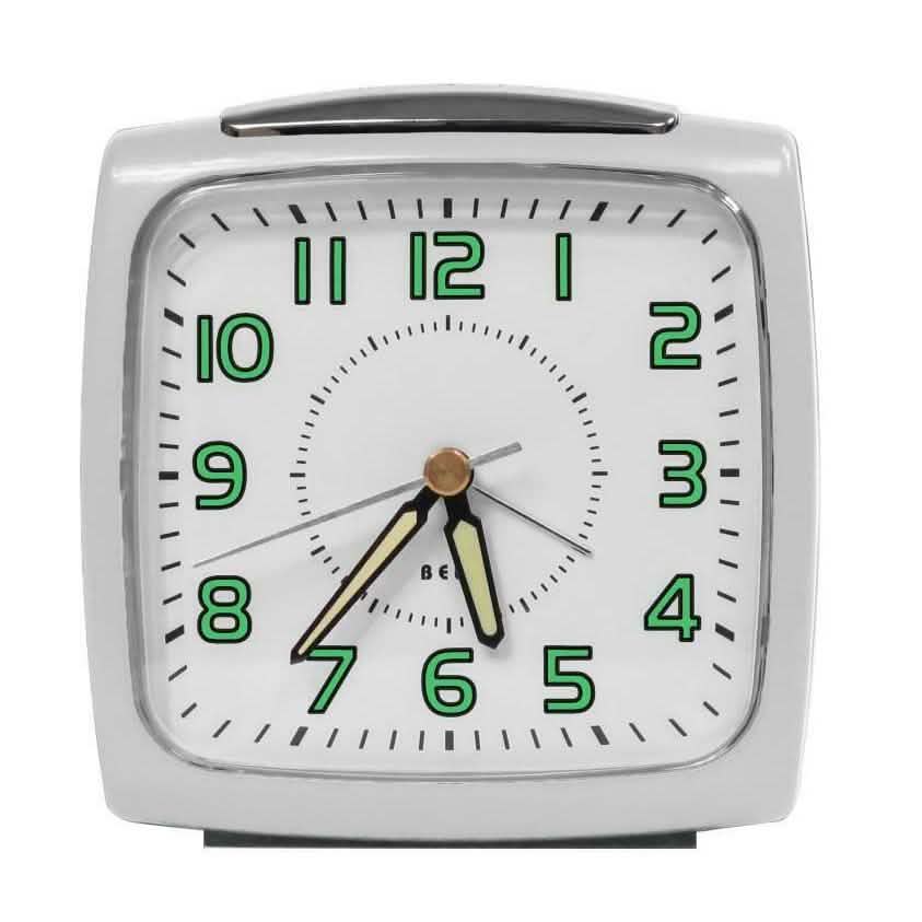 IMPECCA Bell Alarm Clock Household Appliances White - DailySale