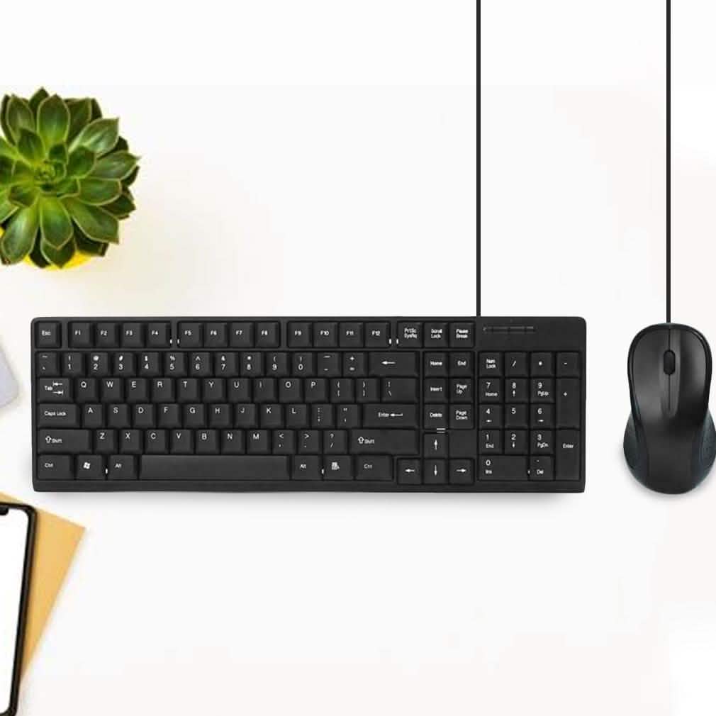 IMPECCA Desktop USB Keyboard and Mouse Combo Tablets & Computers - DailySale