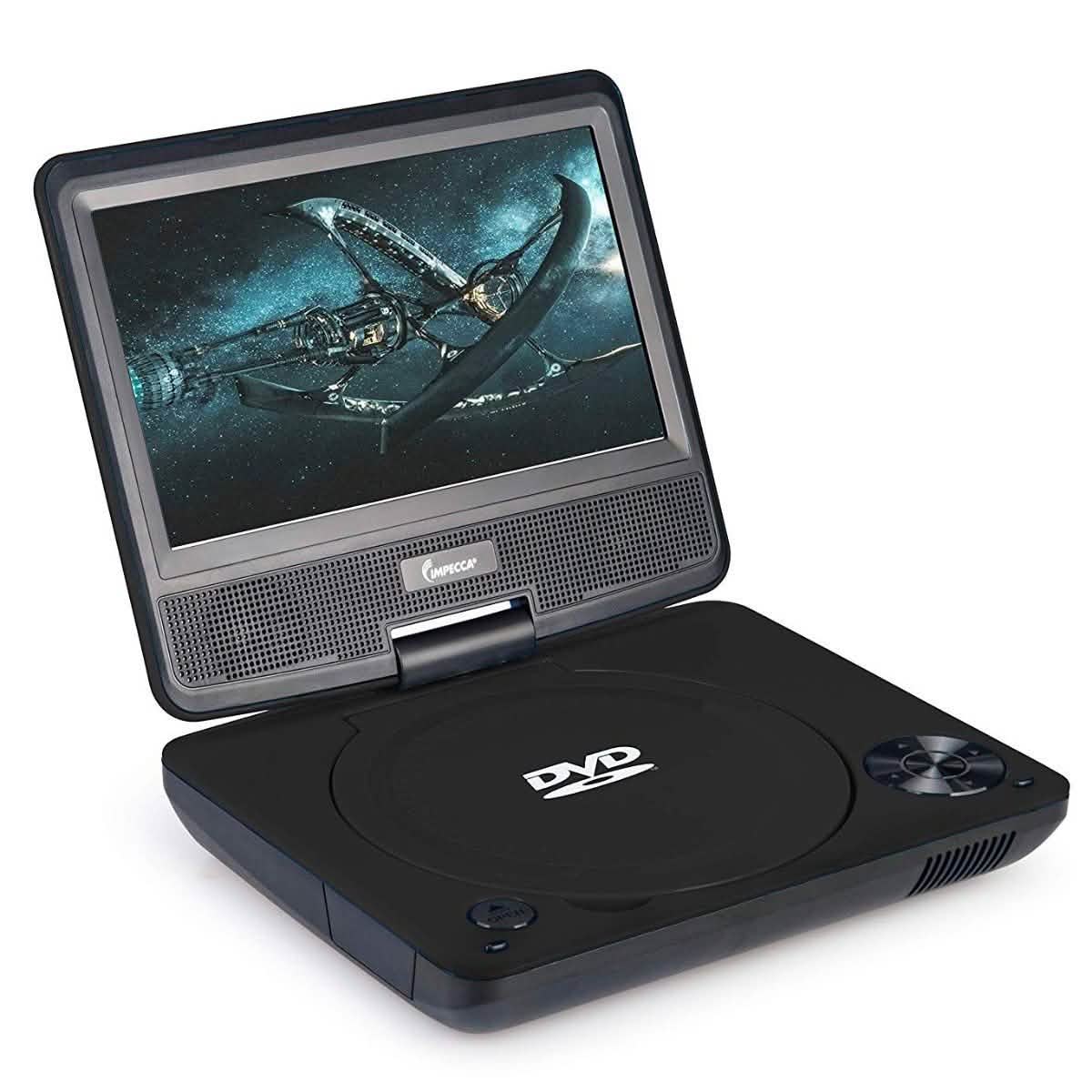 Impecca Portable DVD Player Swivel Screen Gadgets & Accessories - DailySale