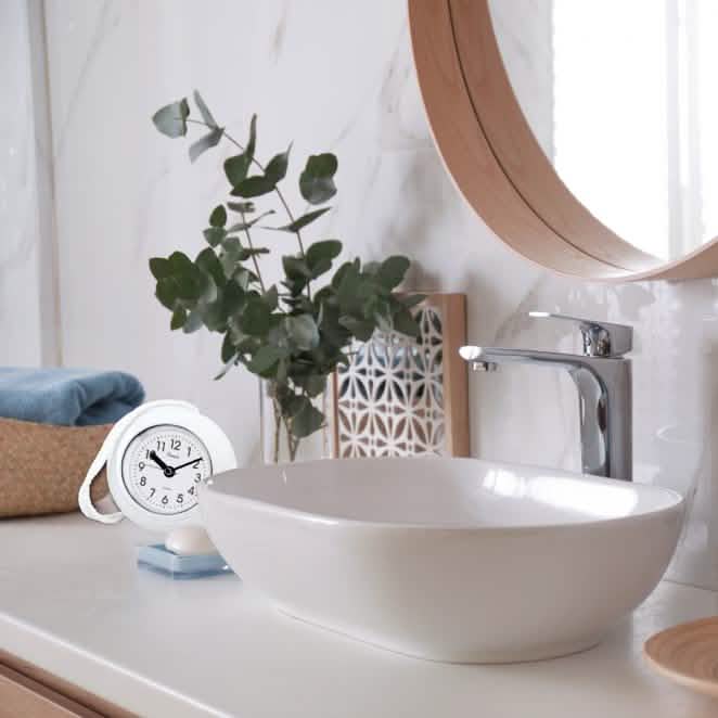 IMPECCA WCW-55W Waterproof Clock, 5.5in Household Appliances - DailySale