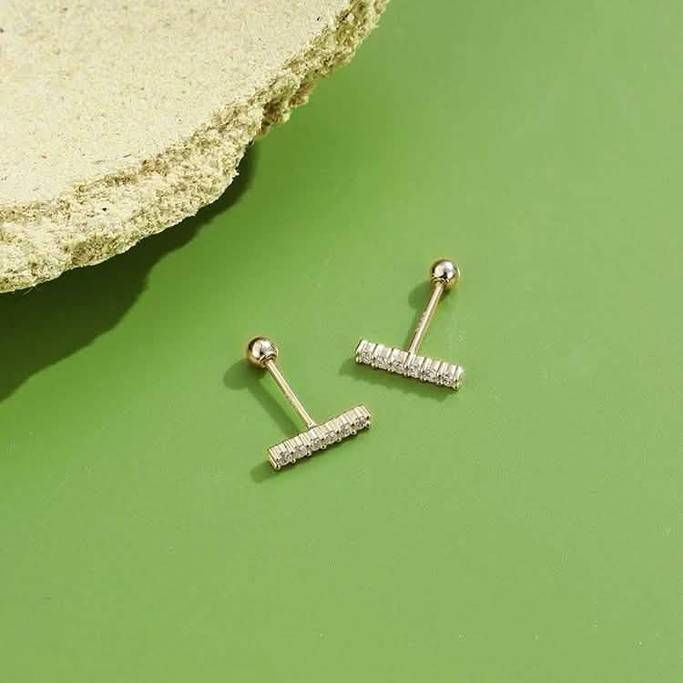 INALIS Cubic Zirconia Square Shape 925 Sterling Silver Earrings Earrings - DailySale