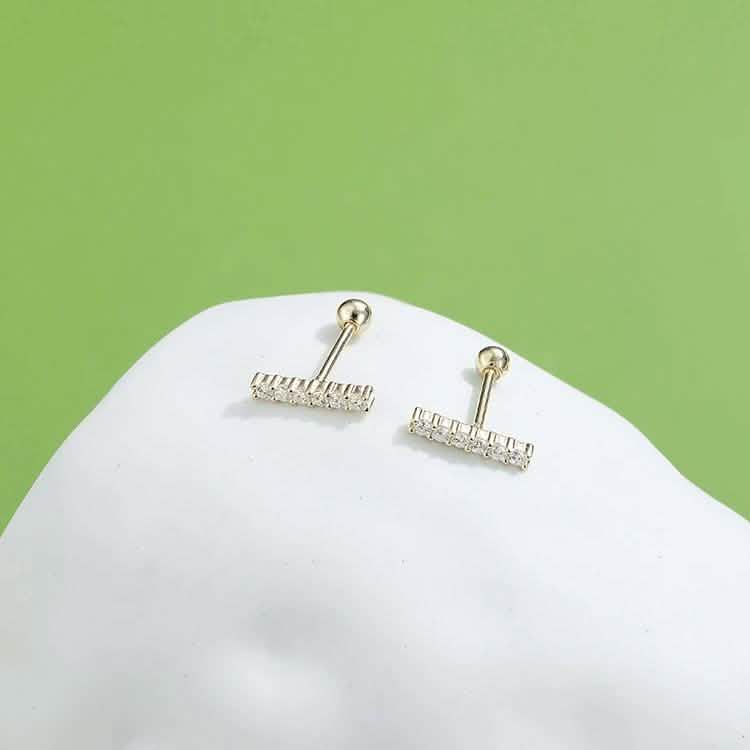 INALIS Cubic Zirconia Square Shape 925 Sterling Silver Earrings Earrings - DailySale