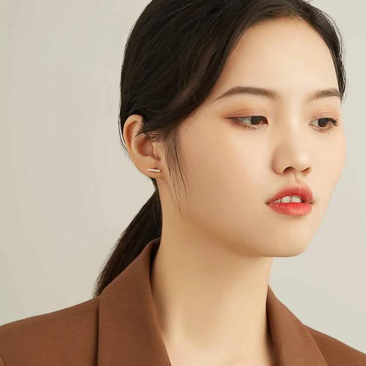 INALIS Cubic Zirconia Square Shape 925 Sterling Silver Earrings Earrings - DailySale