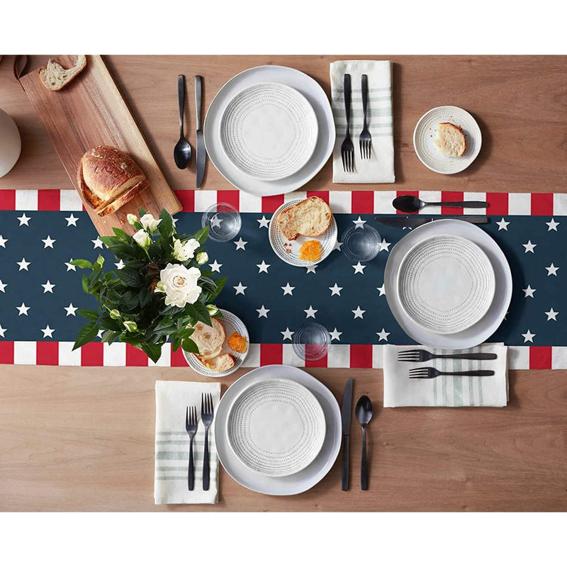 Independence Day 4th of July Table Runner Dresser Scarves Holiday Decor & Apparel - DailySale