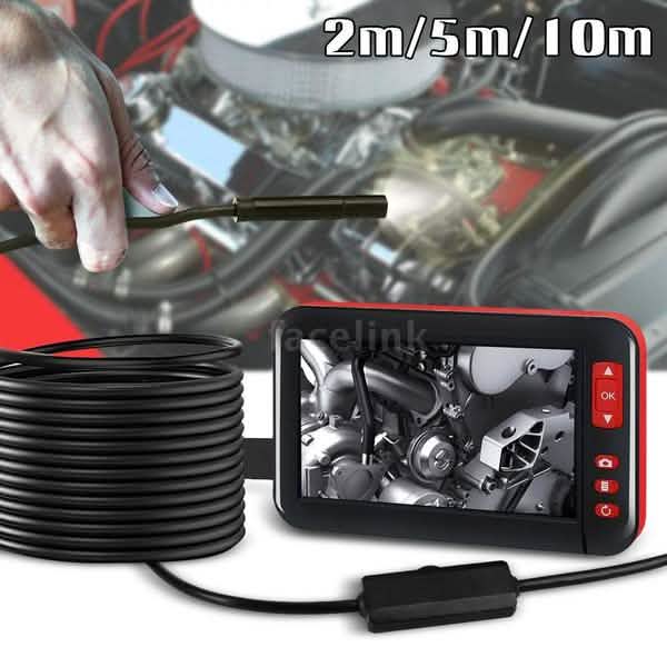 Industrial Endoscope Borescope Inspection Camera Built-in Cameras & Drones - DailySale