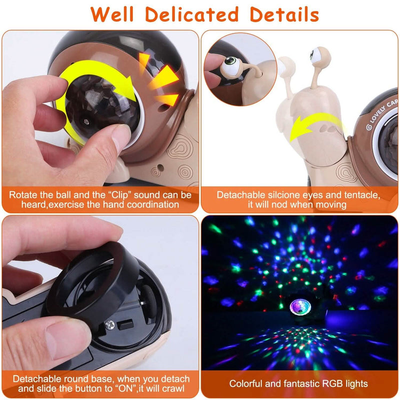 Infant Interaction Toy Automatic Obstacle Avoidance with Music Toys & Games - DailySale