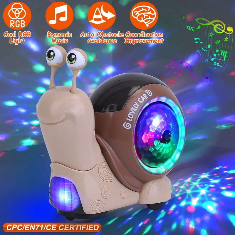 Infant Interaction Toy Automatic Obstacle Avoidance with Music Toys & Games - DailySale