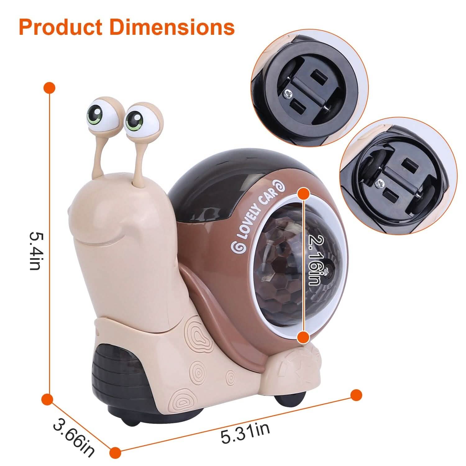 Infant Interaction Toy Automatic Obstacle Avoidance with Music Toys & Games - DailySale