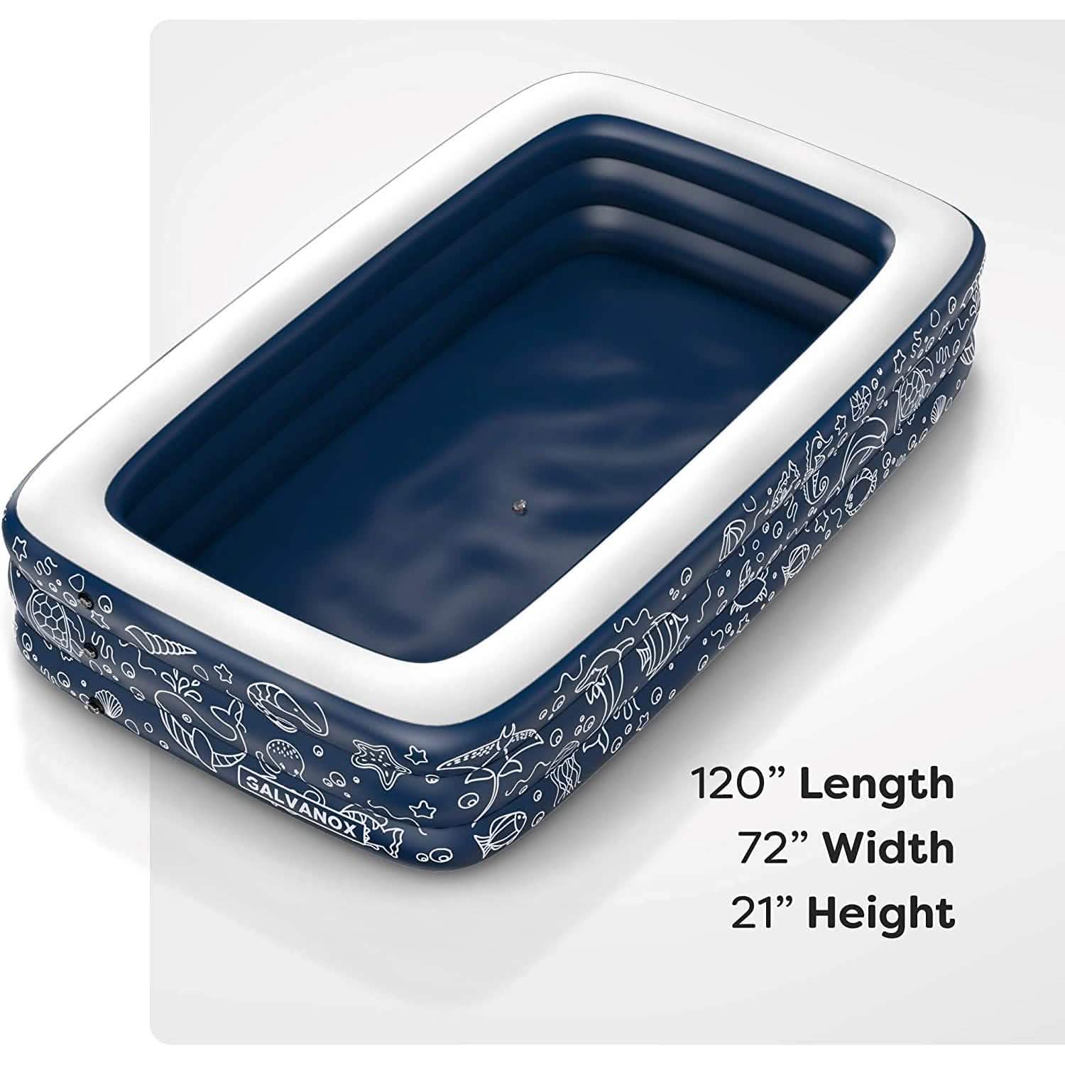 Inflatable Pool XL Above Ground Swimming Pool Sports & Outdoors - DailySale